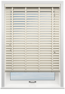 Ecowood Deluxe, Devon Cream Satin - Venetian Blind
